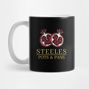 STEELES POTS AND PANS, POMEGRANATE Mug